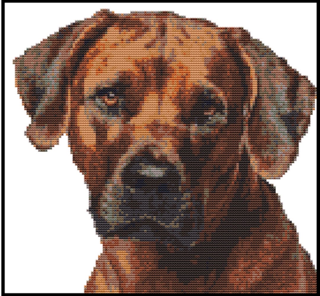 Cross Stitch PDF- Rhodesian Ridgeback- Download Pattern Only - Etsy New ...