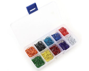Lot 50 Blue Plastic Safety Pins 1-1//2/" Miniature Baby Shower Table Decorations