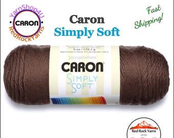 TAUPE - Caron Simply Soft 6oz / 315yds (170g / 288m) 100% Acrylic yarn. Item H970039783