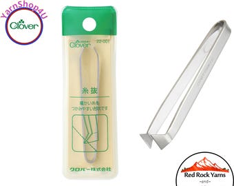 CLOVER THREAD TWEEZER with flat sharp flat point for removing threads 22-001 Product #522