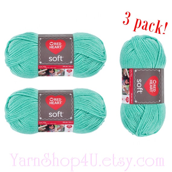 Red Heart Soft Color Yarn 100g variegated many colours