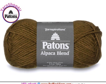 TIGER EYE - Patons Alpaca Blend bulky weight roving yarn. 3.5oz | 155yd. Item 24110101013 [Discontinued Color]