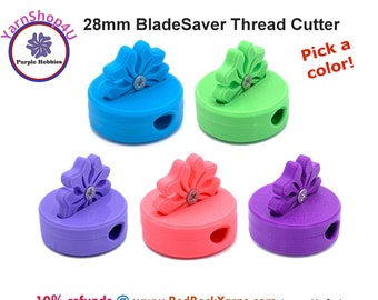 BladeSaver Thread Cutter - repurpose your old 28mm rotary blade (28mm blade not included)