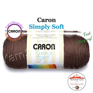 TAUPE - Caron Simply Soft 6oz / 315yds (170g / 288m) 100% Acrylic yarn. Item H970039783
