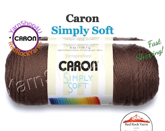 TAUPE - Caron Simply Soft 6oz / 315yds (170g / 288m) 100% Acrylic yarn. Item H970039783