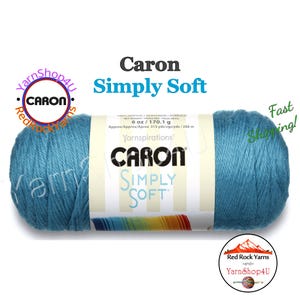 COBALT BLUE - Caron Simply Soft 6oz / 315yds (170g / 288m) 100% Acrylic yarn. Item H970039784