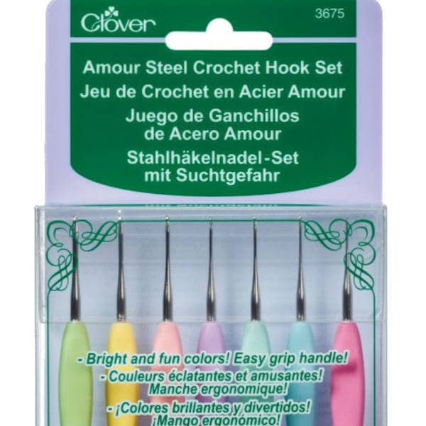 Clover Amour Crochet Hook Set Small 