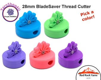 BladeSaver Thread Cutter - repurpose your old 28mm rotary blade (28mm blade not included)