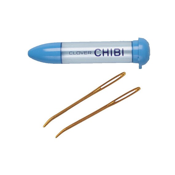 Needle Sewing Plastic Clover 339 Chibi Case With 3 Sizes Of Darning Needles