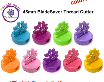 BladeSaver Thread Cutter - repurpose your old 45mm rotary blades (45mm blade not included)