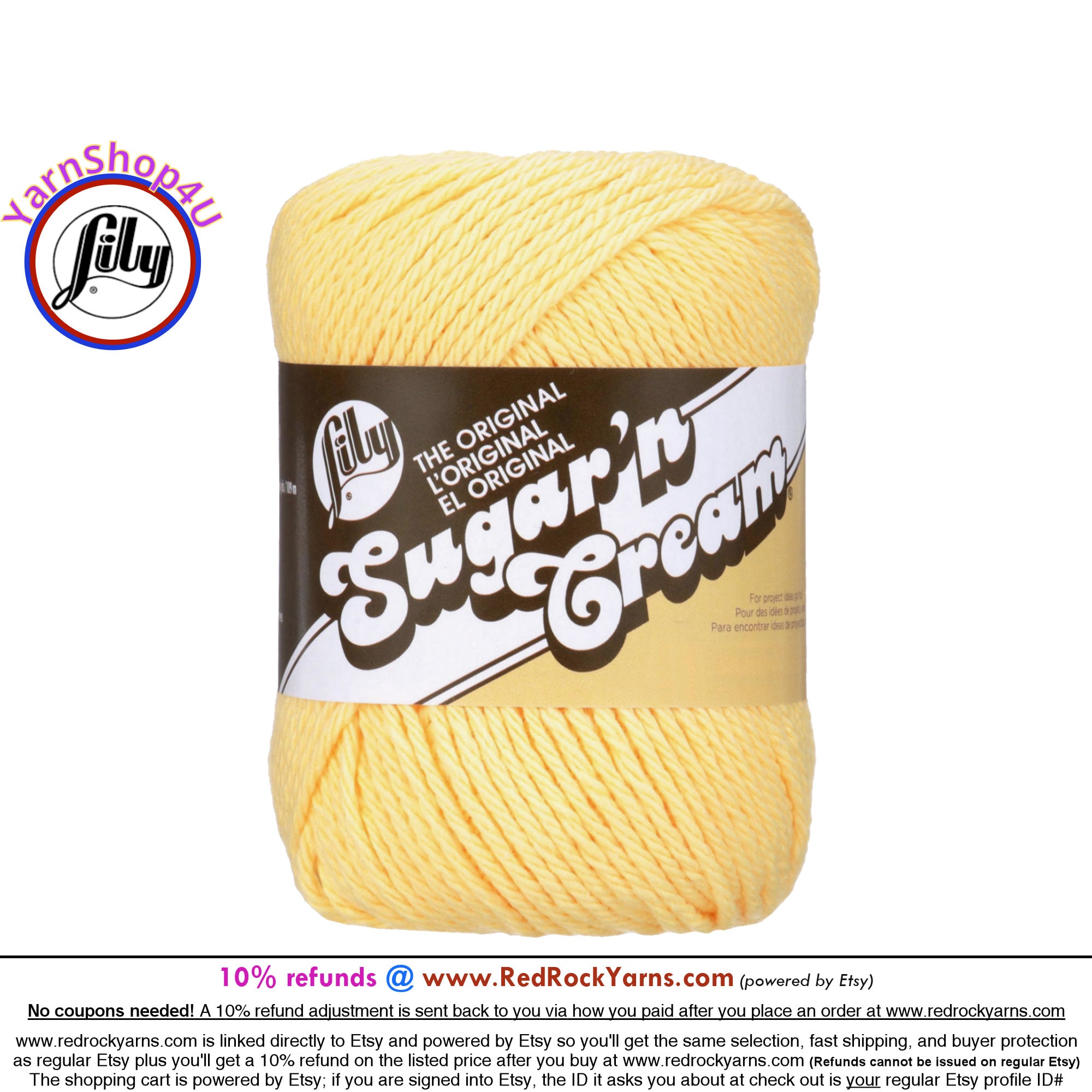 Sugar'n Cream Yarn 2.5oz Meadow