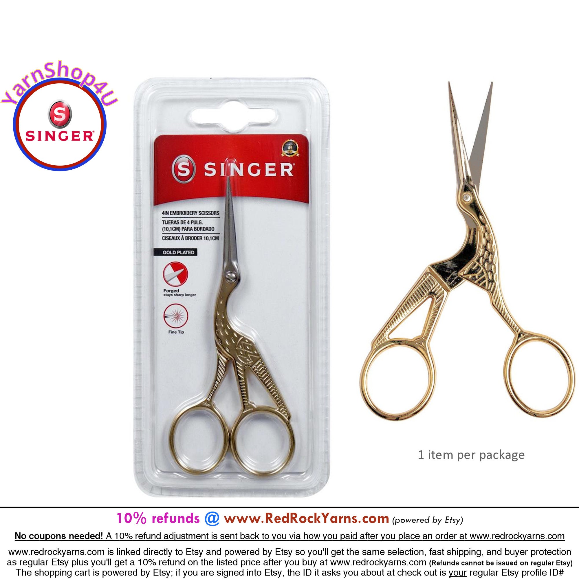 Lykke Gold Plated Scissors