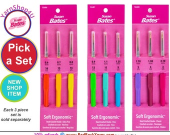 Boye Glitter Crochet Hook Set-Sizes G To K