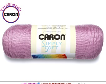 BLACKBERRY - Caron Simply Soft Collection 6oz / 315yds (170g / 288m) 100% Acrylic yarn. Item H97COL0005