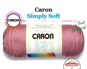 PLUM WINE - Caron Simply Soft 6oz / 315yds (170g / 288m) 100% Acrylic yarn. Item H970039722