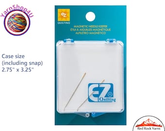 EZ Quilting Magnetic Needle Keeper - Safely store needles in this small Magnetic needle case. #882130A