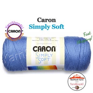 BERRY BLUE - Caron Simply Soft Brites 6oz / 315yds (170g / 288m) 100% Acrylic yarn. Item H970039609