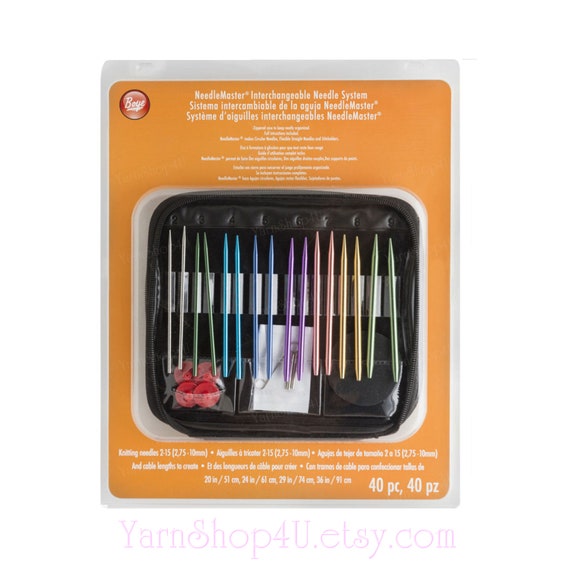 Download Needlemaster Knitting Set Boye Interchangeable Knitting Needle Etsy