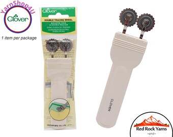 Clover Double Tracing Wheel - Trace both cutting and sewing lines at the same time! 487/W