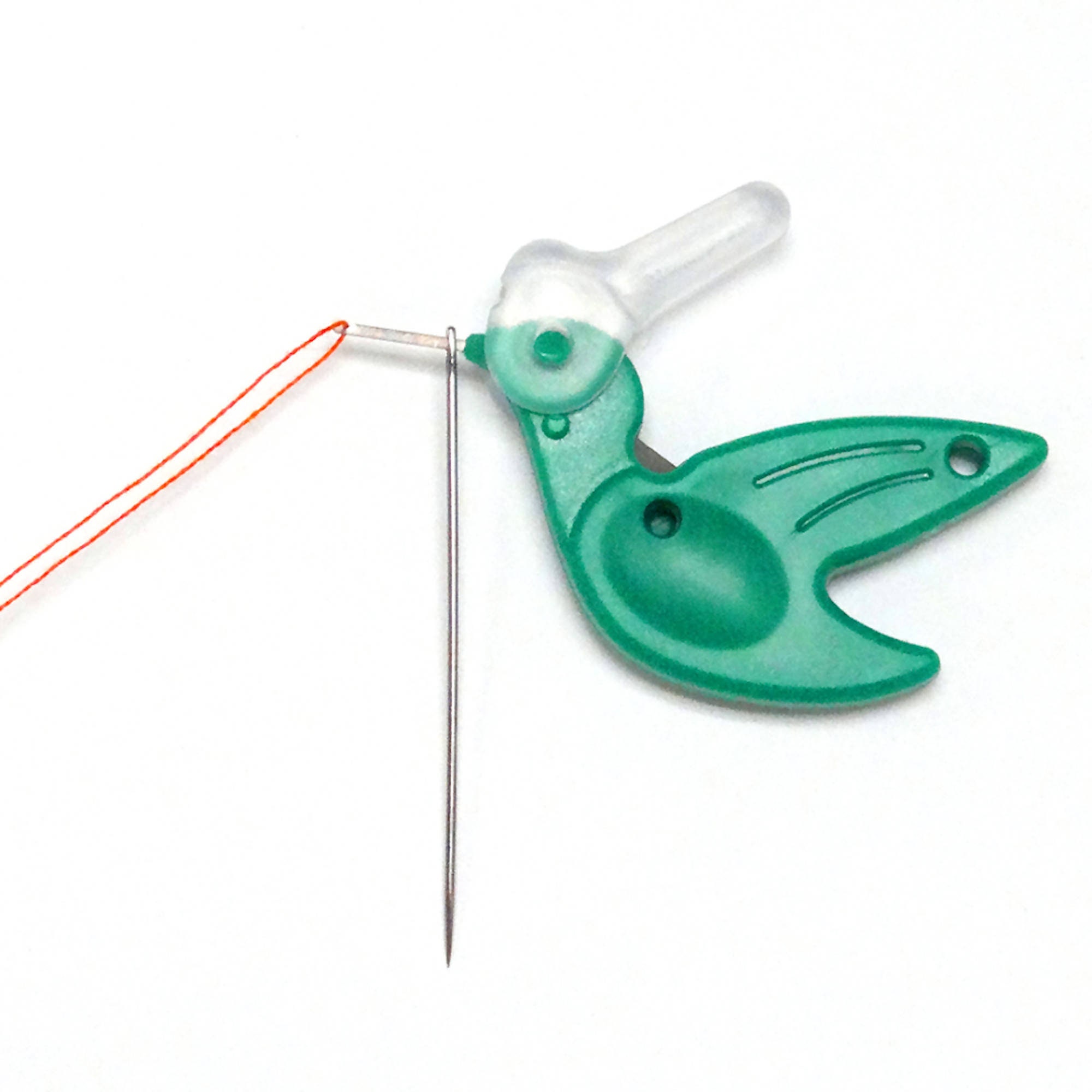 Hummingbird Sewing Needle Threader for Threading Hand Sewing Needles With  Sewing Thread. Green, Dritz 270 -  Israel