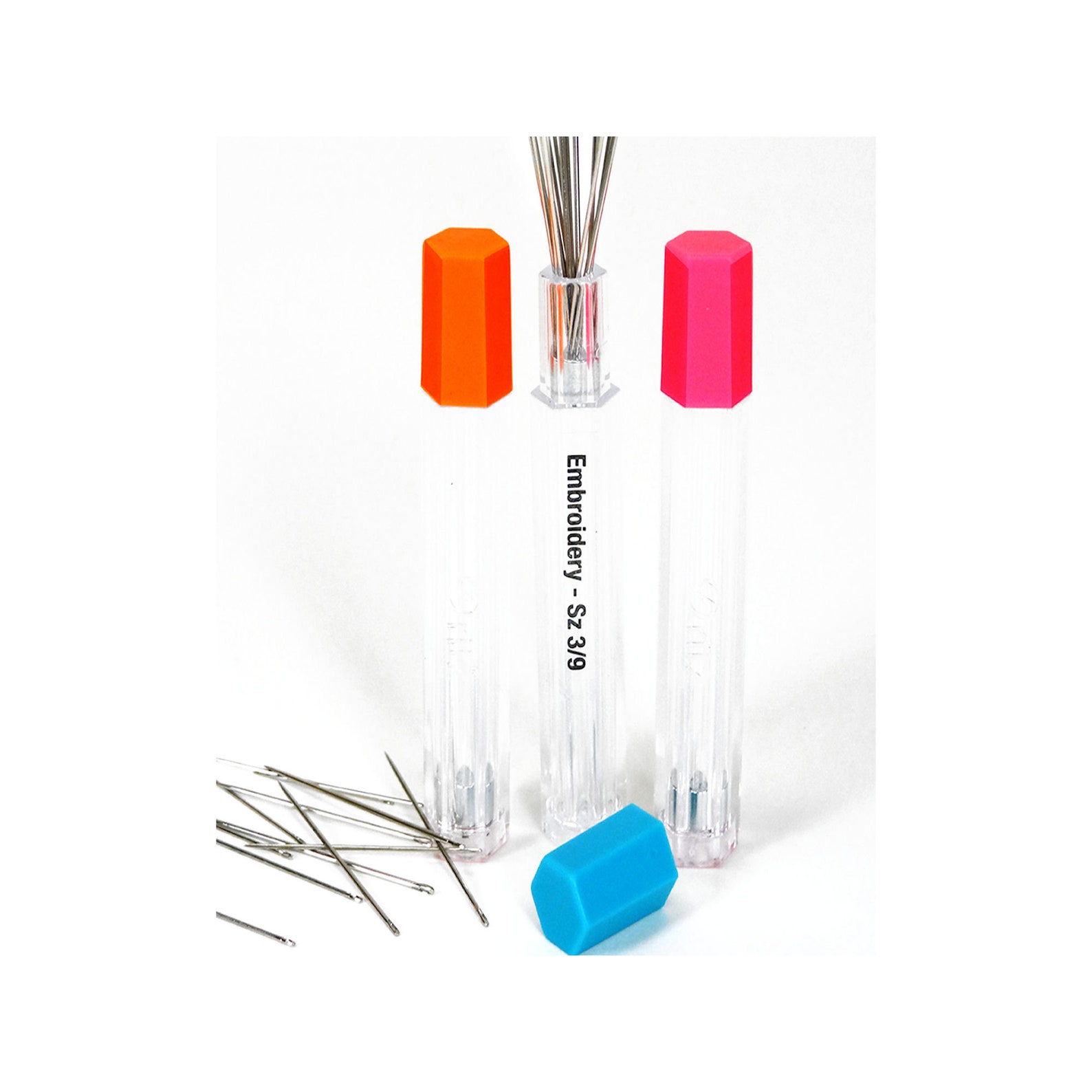 Needle Storage Tubes 3 Clear Hexagon Shaped Tubes per Pack. Etsy