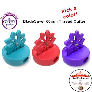 BladeSaver Thread Cutter - repurpose your old 60mm rotary blade (60mm blade not included)