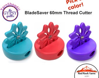 BladeSaver Thread Cutter - repurpose your old 60mm rotary blade (60mm blade not included)