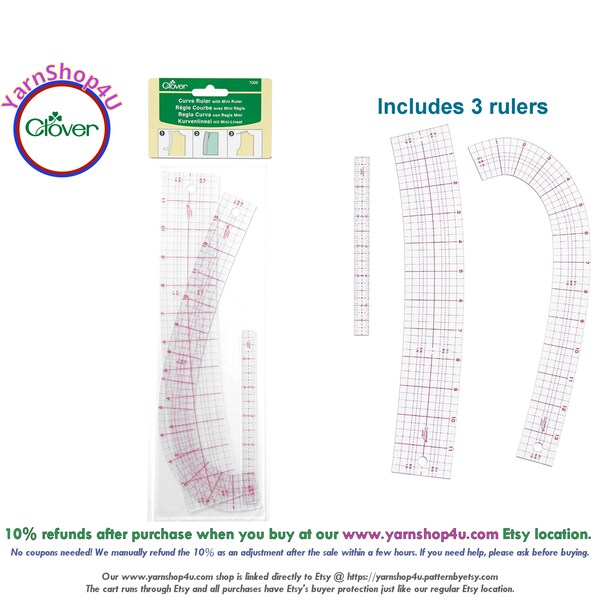 Curve Ruler - Etsy