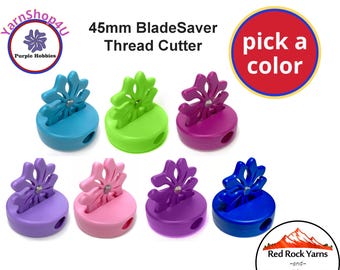 BladeSaver Thread Cutter - repurpose your old 45mm rotary blades (45mm blade not included)