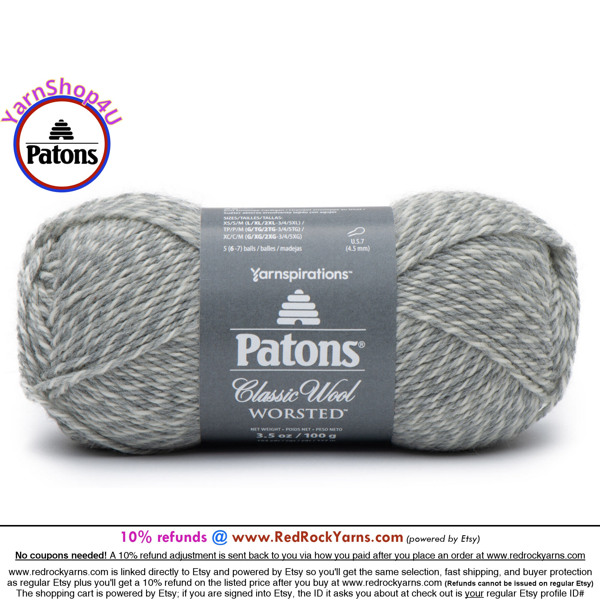 Patons Classic Wool Yarn Basil