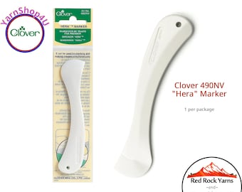 Clover Hera Marker leaves no residue marks on fabric. For marking, creasing, pressing seams, Sashiko and more. ART No. 490/NV