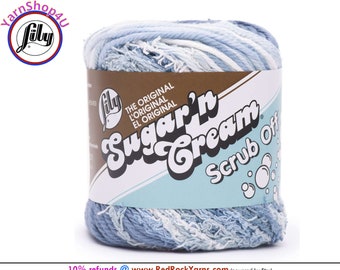 ICE Lily Scrub Off - 2.6oz | 106yds of Lily Sugar'n Cream 100% Textured Cotton Yarn. Item 10209090042