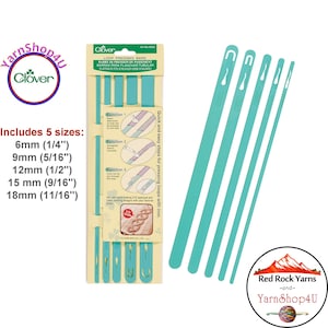 Clover Pressing Bars. 5 sizes to iron flat tubes, create 3D applique/Celtic designs and more! Item #4052