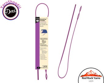 Dritz Drawstring Threader - Add or replace drawstrings in hoodies, lounge wear, bags, etc. Suitable for 1/4" opening. Dritz #235