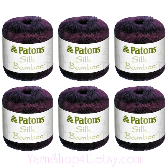 Orchid Bulk Buy 6 Pack Silk Bamboo Yarn By Patons A Dk Etsy