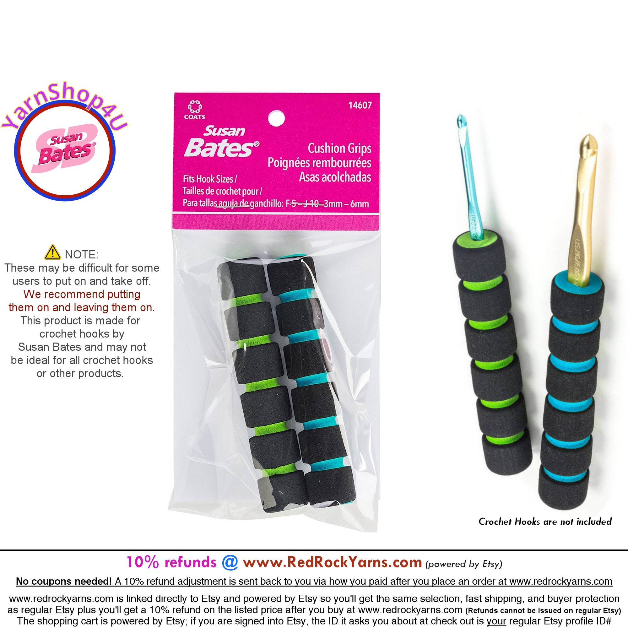 Clover, Soft Touch Crochet Hook : Sewing Parts Online