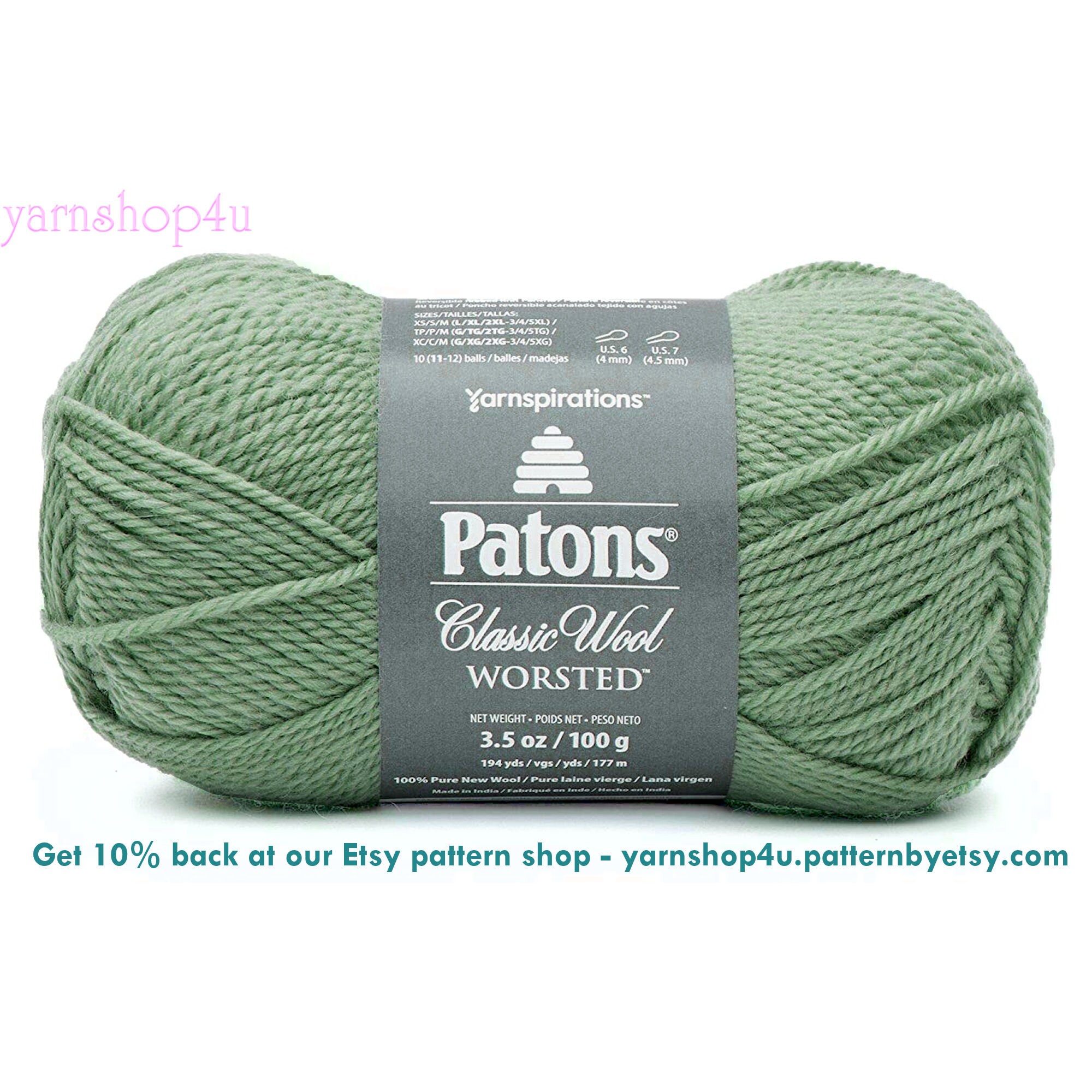 patons 10 ply yarn
