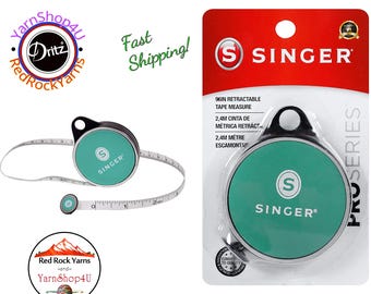 Singer ProSeries Retractable Pocket Tape Measure 96" Teal #50003