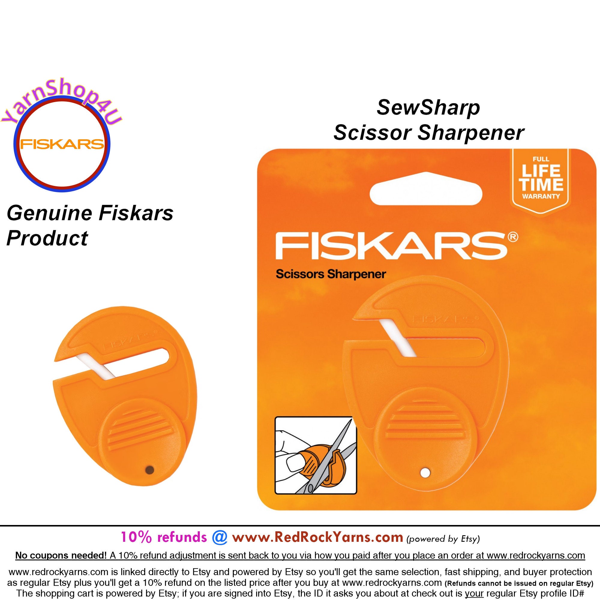 Fiskars Beginner Scissors w/ smaller handle 7 Purple - New - Sharper for  fabric