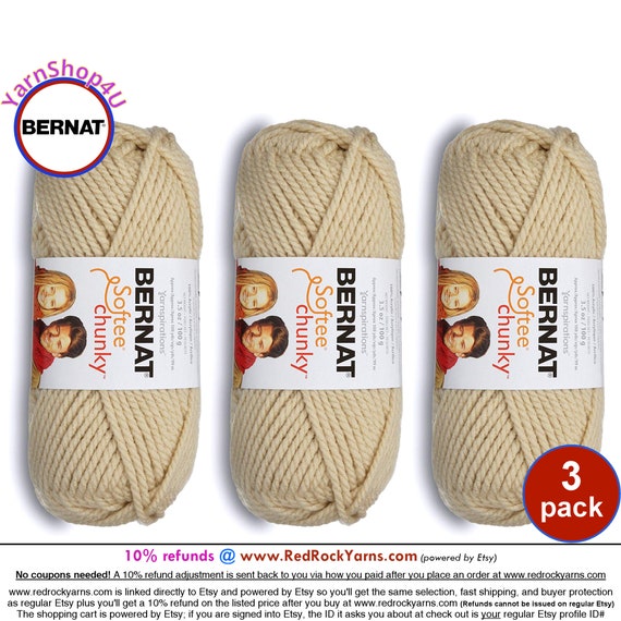 Bernat 6-Super Bulky Yarn Crafts for sale