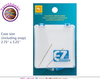 EZ Quilting Magnetic Needle Keeper - Safely store needles in this small Magnetic needle case. #882130A