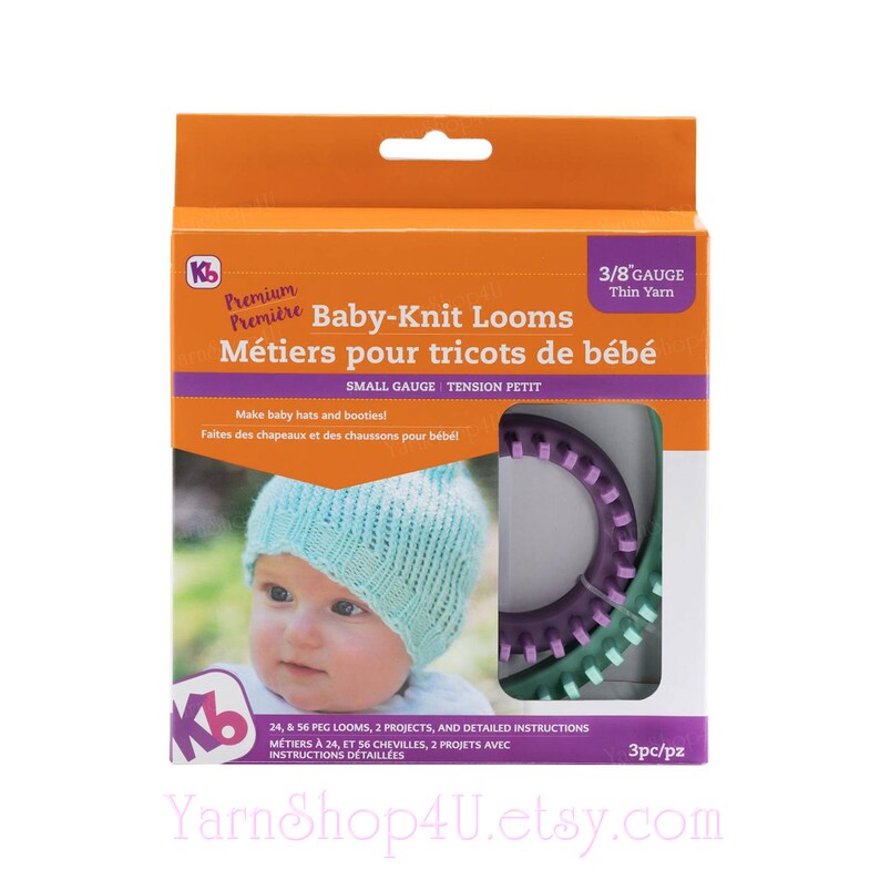 Knitting Board Baby Knit Looms 2 Sizes per Package 24 Peg Etsy