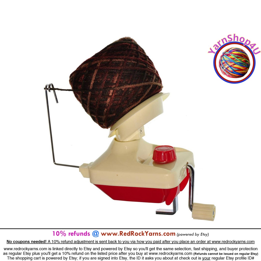 YARN WINDER. the Lacis Yarn Ball Winder II. Table Top Yarn Ball Winder