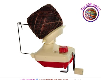 YARN WINDER. The Lacis Yarn Ball Winder II. Table top yarn ball winder. Wind yarn into center pull balls; no need for cones or sleeves.