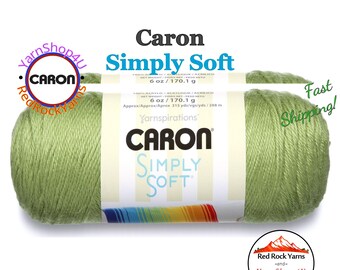 PISTACHIO - Caron Simply Soft Collection 6oz / 315yds (170g / 288m) 100% Acrylic yarn. Item H97COL0003
