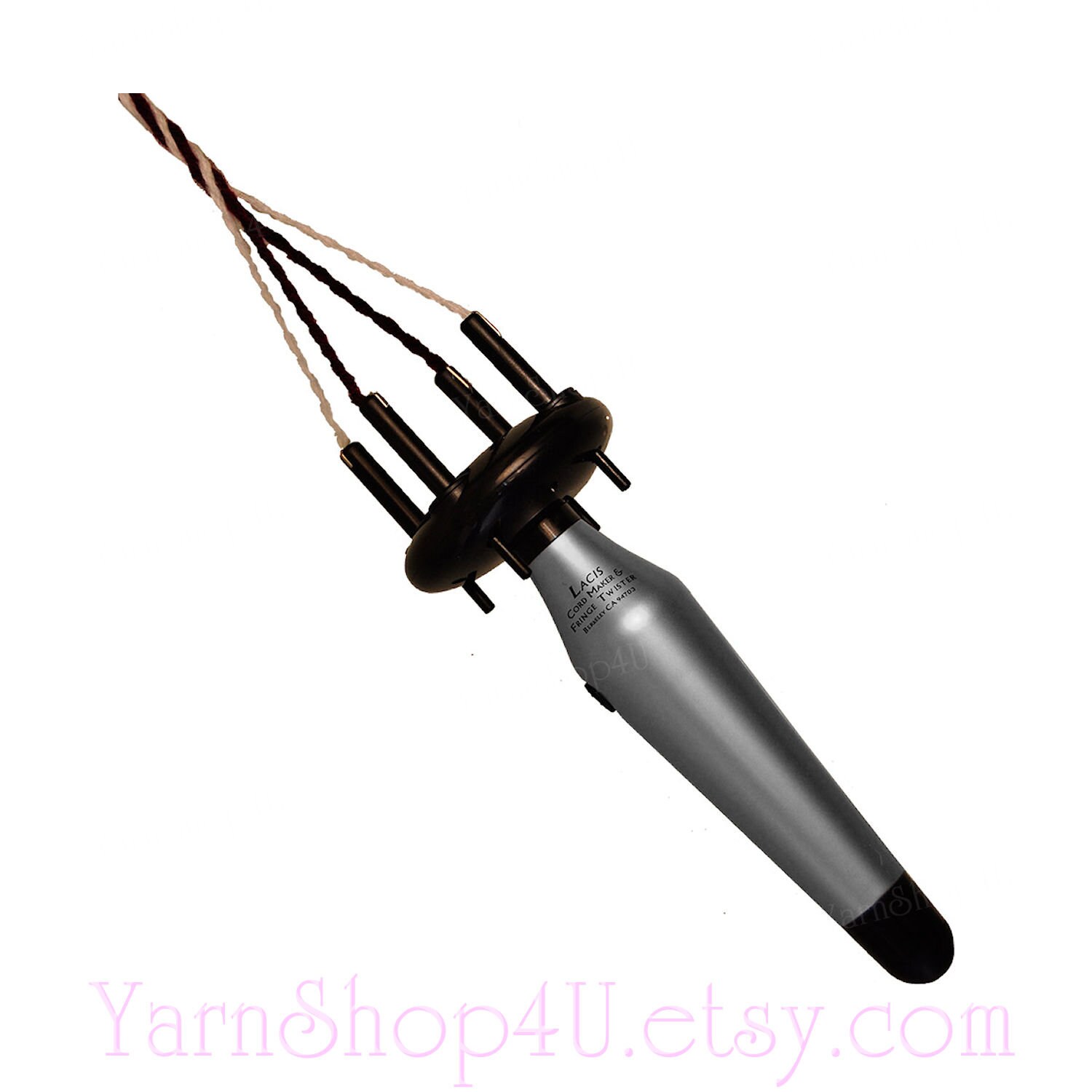 Lacis Cord Maker & Fringe Twister II Twist 2, 3 or 4 lengths of yarn