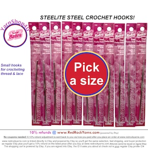 Susan Bates® Steel Crochet Hook Set