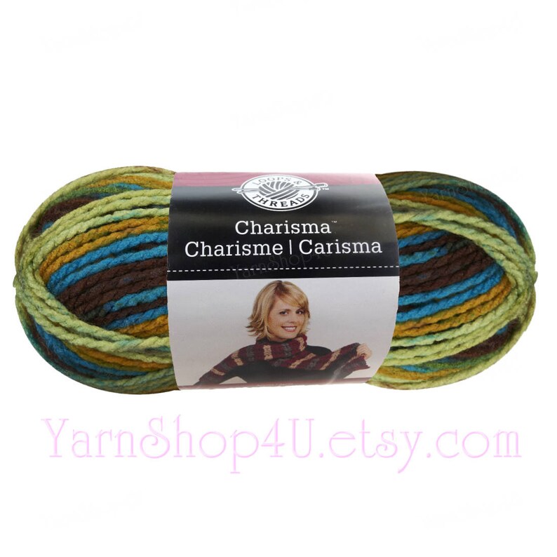 Brown Acrylic Yarn with Loops for Body and Texture