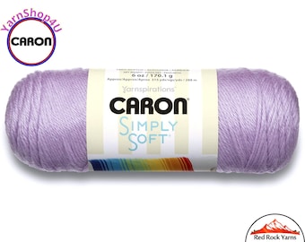 ORCHID - Caron Simply Soft 6oz / 315yds (170g / 288m) 100% Acrylic yarn. Item H970039717