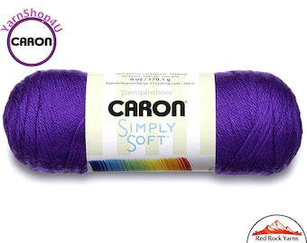 IRIS - Caron Simply Soft 6oz / 315yds (170g / 288m) 100% Acrylic yarn. Item H970039747